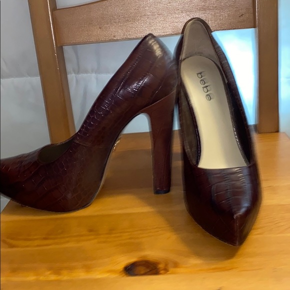 Bebe aligator print heel - Picture 4 of 4